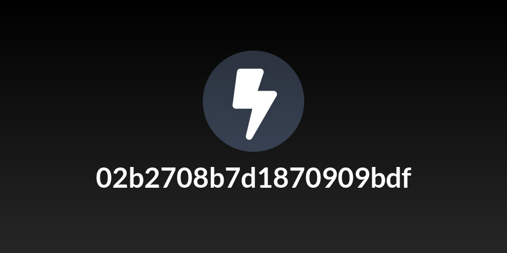 02b2708b7d1870909bdf