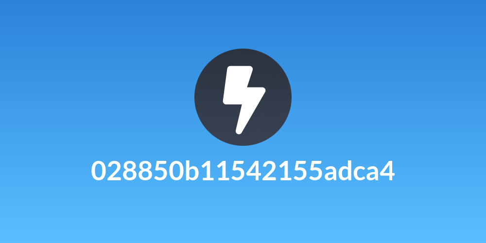 028850b11542155adca4