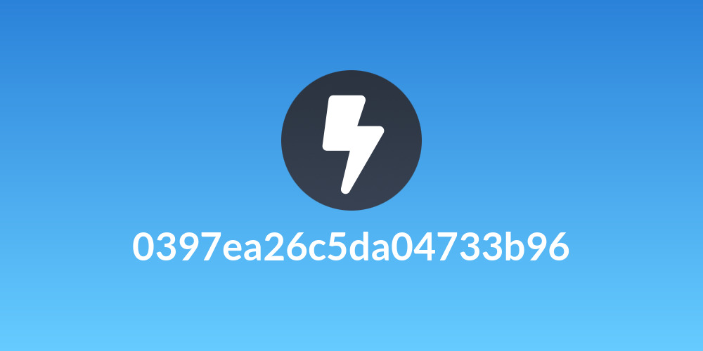 0397ea26c5da04733b96