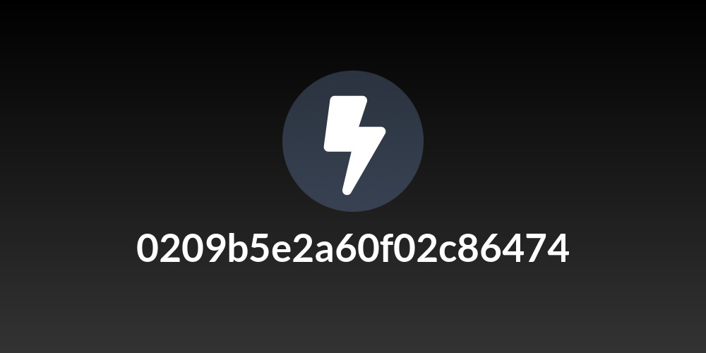 0209b5e2a60f02c86474