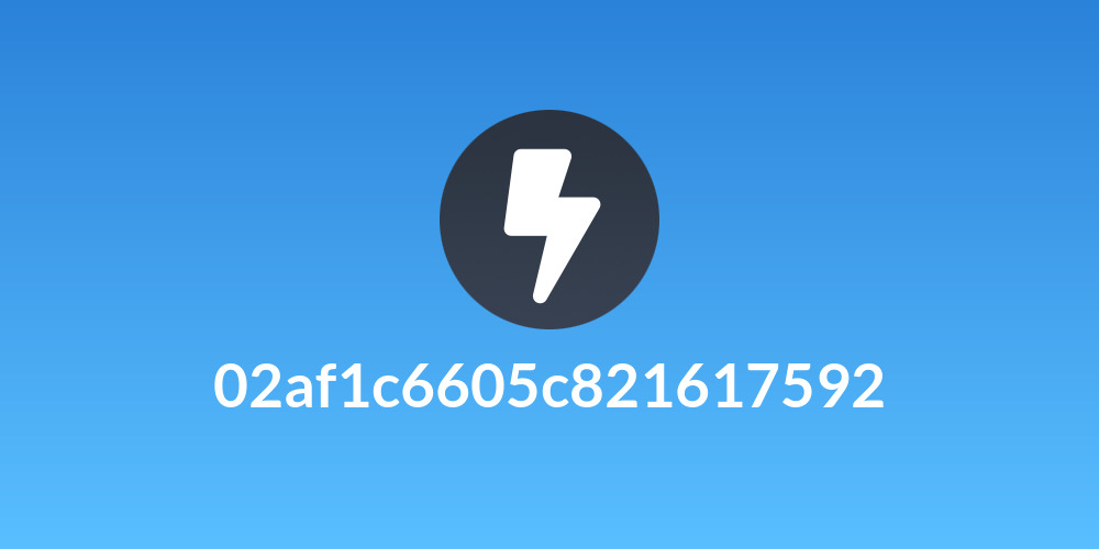 02af1c6605c821617592