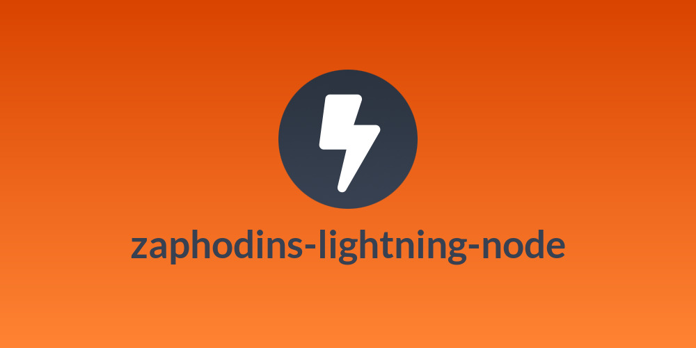 zaphodins-lightning-node