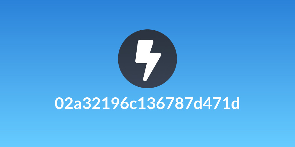 02a32196c136787d471d