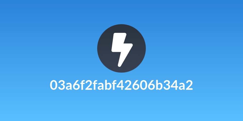03a6f2fabf42606b34a2