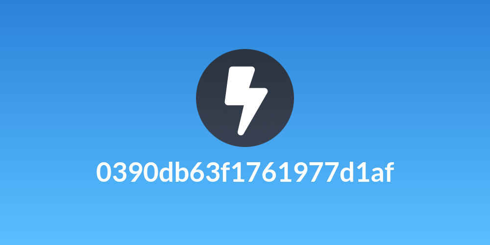 0390db63f1761977d1af