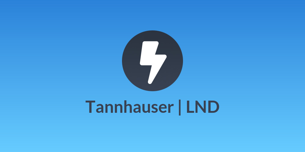 Tannhauser | LND