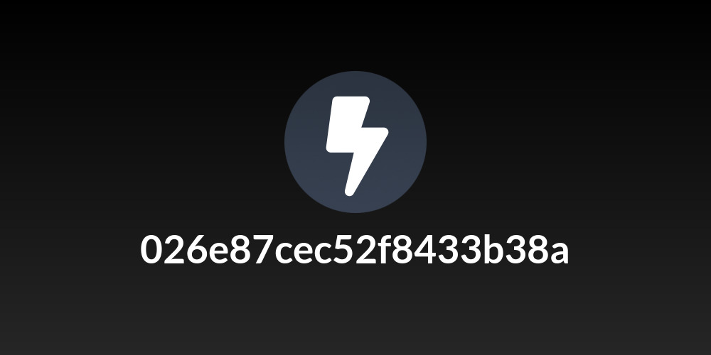 026e87cec52f8433b38a