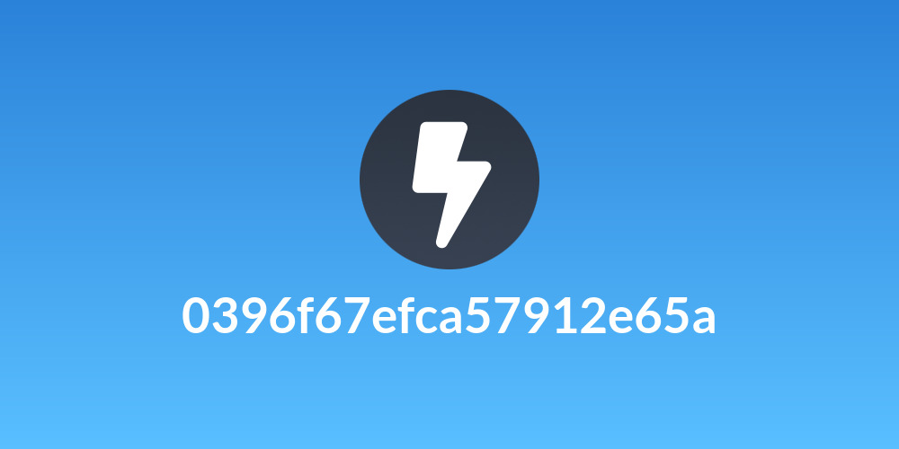 0396f67efca57912e65a