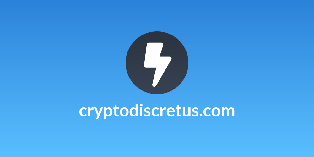 cryptodiscretus.com