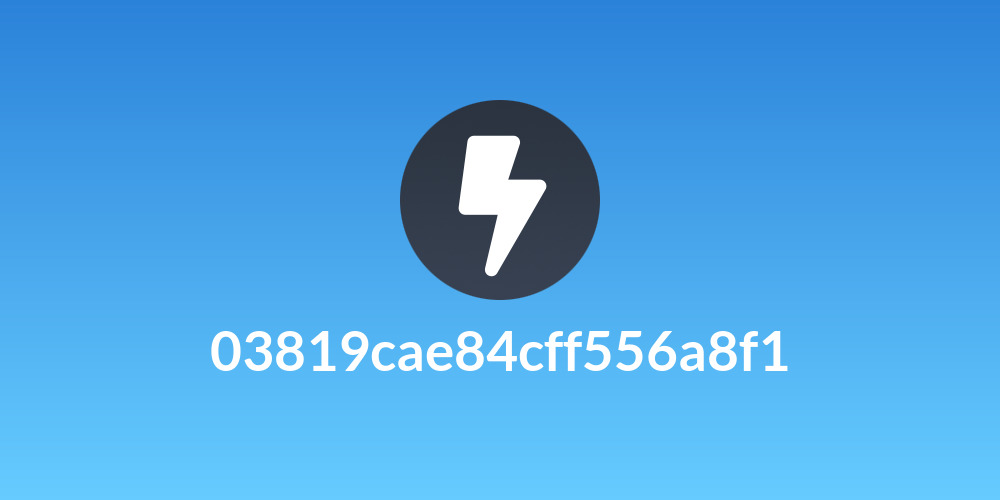 03819cae84cff556a8f1