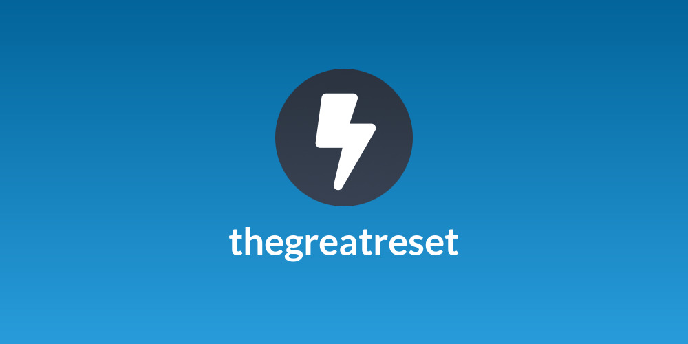 thegreatreset