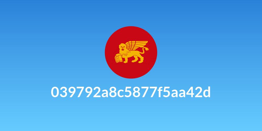 039792a8c5877f5aa42d