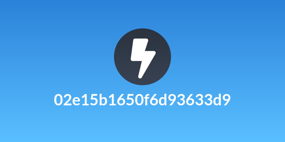 02e15b1650f6d93633d9