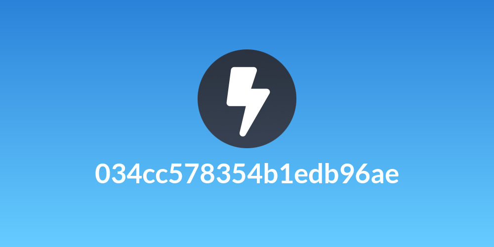 034cc578354b1edb96ae