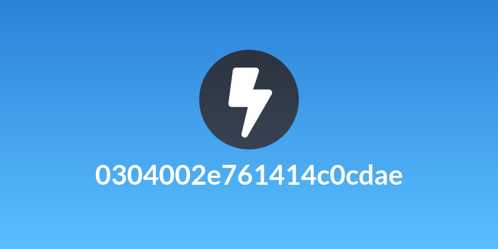 0304002e761414c0cdae