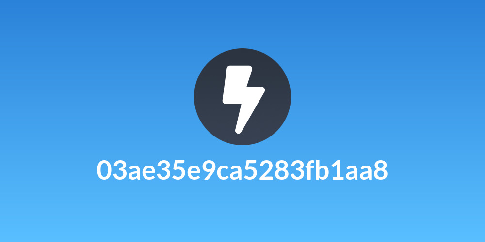 03ae35e9ca5283fb1aa8