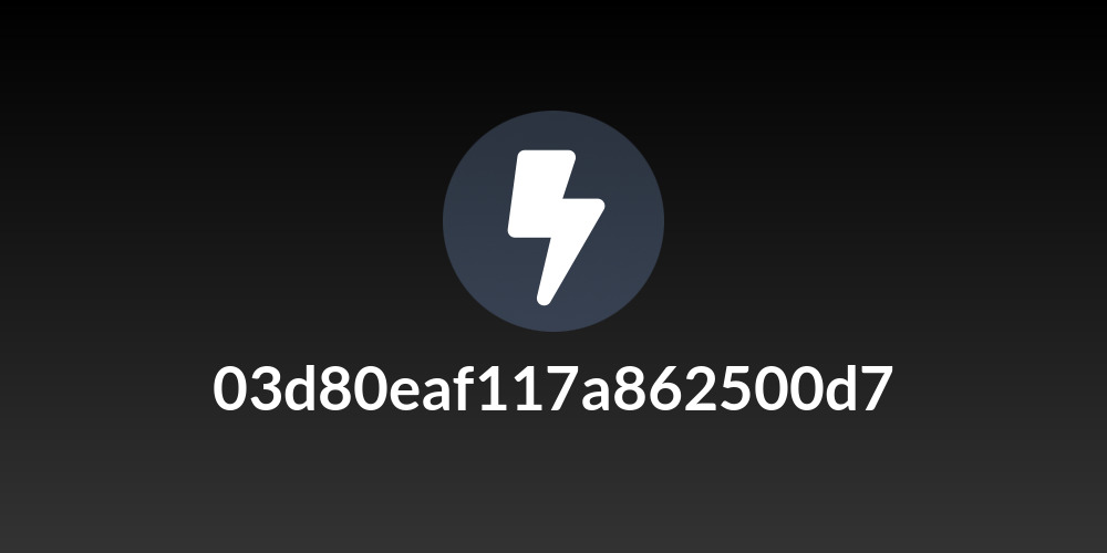 03d80eaf117a862500d7