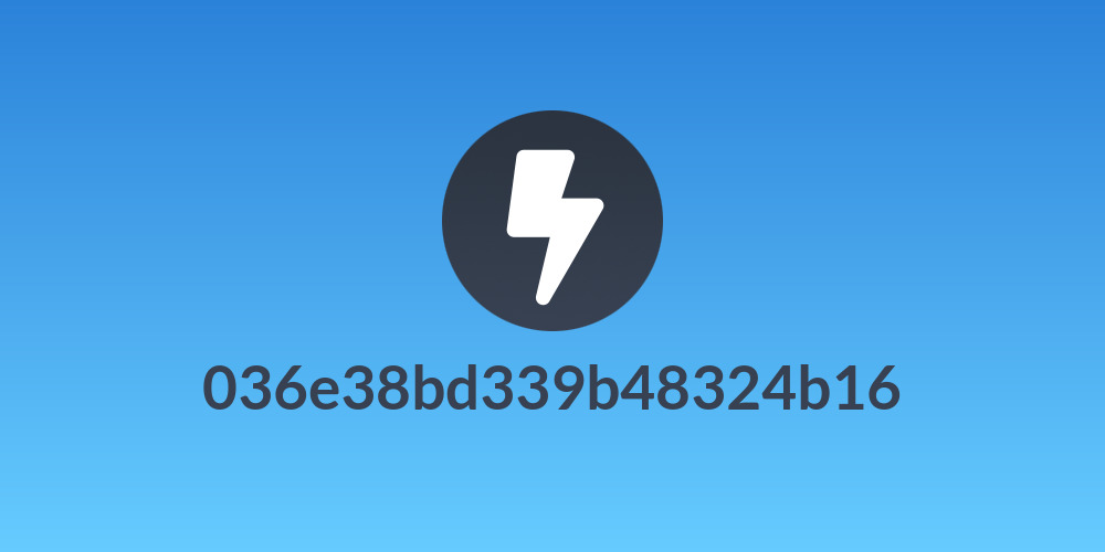 036e38bd339b48324b16