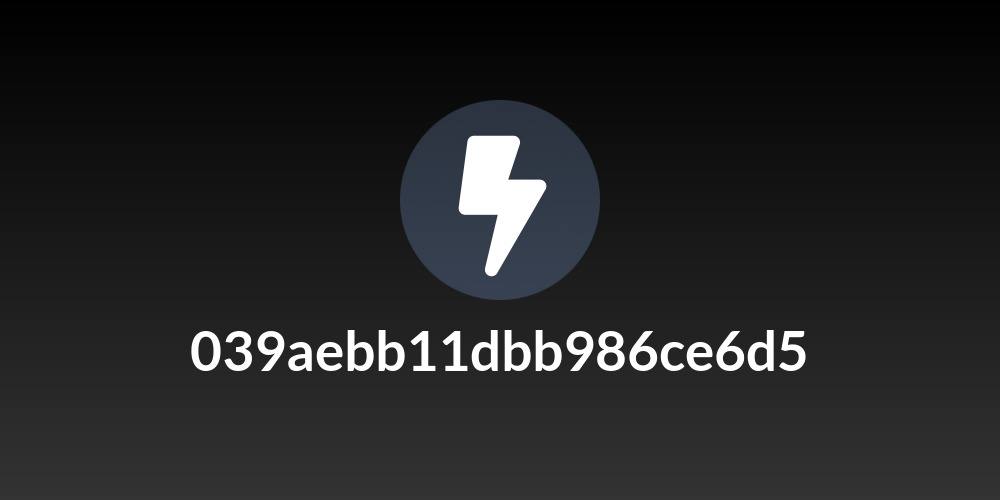 039aebb11dbb986ce6d5