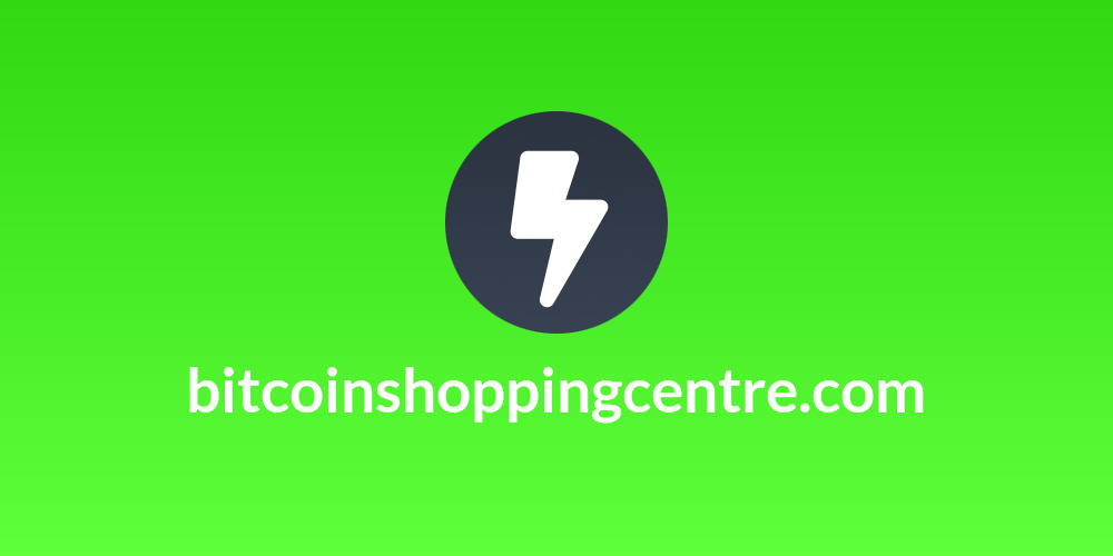bitcoinshoppingcentre.com