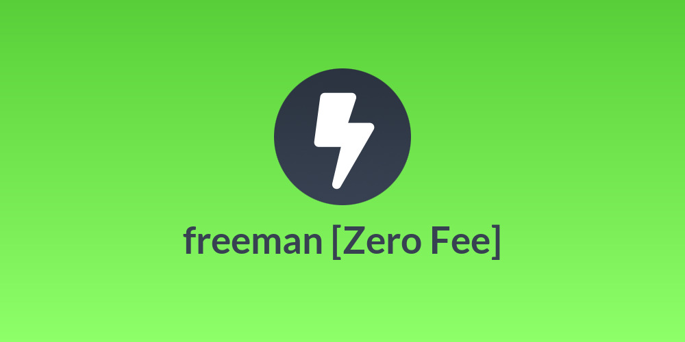 freeman [Zero Fee]