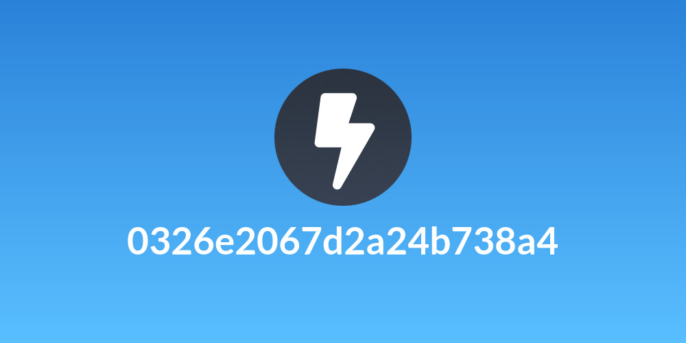 0326e2067d2a24b738a4