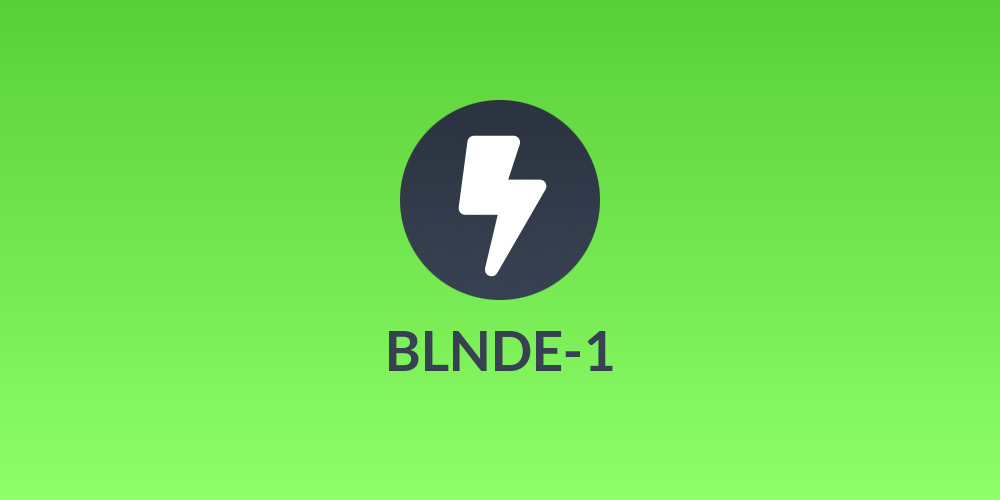 BLNDE-1